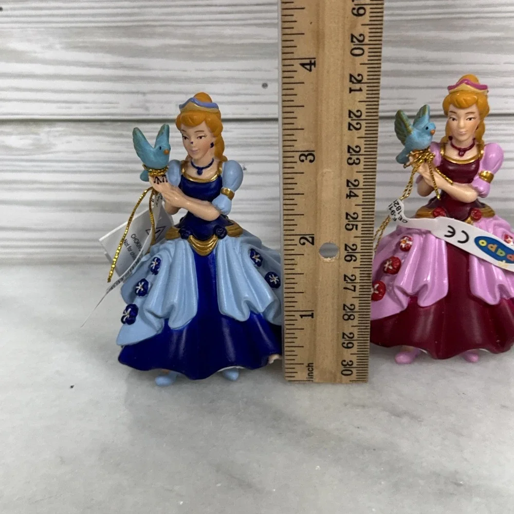 Papo Figurines Dancing Princess Lot of 2 PVC Cake Toppers